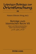 Cover: Beitraege zum Islamischen Recht VII - Peter Lang Verlag