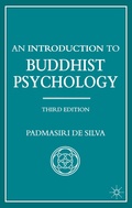 Cover: An Introduction to Buddhist Psychology - Palgrave Macmillan