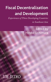 Enlarge image Cover: Fiscal Decentralization and Development - Palgrave Macmillan