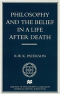 Cover: Philosophy and the Belief in a Life after Death - Palgrave Macmillan