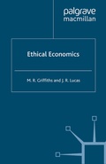 Cover: Ethical Economics - Palgrave Macmillan