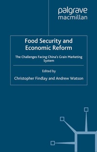 Enlarge image Cover: Food Security and Economic Reform - Palgrave Macmillan