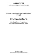 Cover: Kommentare - Peter Lang Verlag