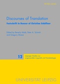 Cover: Discourses of Translation - Peter Lang Verlag