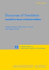 Enlarge image Cover: Discourses of Translation - Peter Lang Verlag