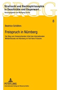 Enlarge image Cover: Freispruch in Nuernberg - Peter Lang Verlag