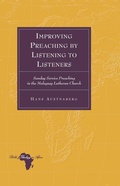 Cover: Improving Preaching by Listening to Listeners - Peter Lang Verlag