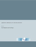 Cover: Querying Difference in Theatre History - Cambridge Scholars Publishing
