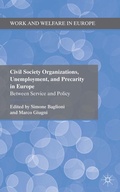 Cover: Civil Society Organizations, Unemployment, and Precarity in Europe - Palgrave Macmillan