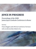 Cover: Joyce in Progress - Cambridge Scholars Publishing