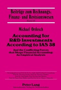 Cover: Accounting for R&D Investments According to IAS 38 - Peter Lang Verlag
