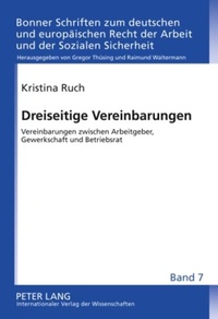 Abbildung von: Dreiseitige Vereinbarungen - Peter Lang Verlag
