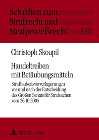 Abbildung von: Handeltreiben mit Betäubungsmitteln - Peter Lang Verlag