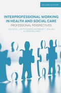 Cover: Interprofessional Working in Health and Social Care - Red Globe Press