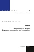 Cover: Hypatia - Peter Lang Verlag