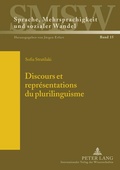 Cover: Discours et repr&eacute;sentations du plurilinguisme - Peter Lang Verlag