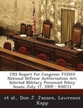 Cover: Crs Report for Congress - Bibliogov