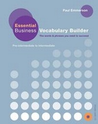 Abbildung von: Essential Business Vocabulary Builder Students Book Pack - Macmillan Education