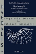Cover: Hegel was right - Peter Lang Verlag