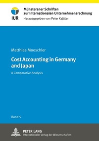 Abbildung von: Cost Accounting in Germany and Japan - Peter Lang Verlag