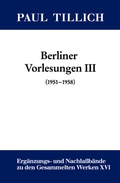 Cover: III. (1951-1958) - De Gruyter