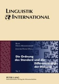 Cover: Die Ordnung des Standard und die Differenzierung der Diskurse - Peter Lang Verlag