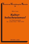 Cover: Kulturbolschewismus! - Peter Lang Verlag