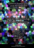 Cover: Speech Planning and Dynamics - Peter Lang Verlag