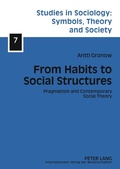 Cover: From Habits to Social Structures - Peter Lang Verlag