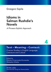 Abbildung von: Idioms in Salman Rushdie's Novels - Peter Lang Verlag