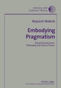Cover: Embodying Pragmatism - Peter Lang Verlag