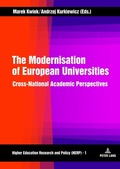 Cover: The Modernisation of European Universities - Peter Lang Verlag