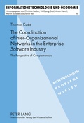 Cover: The Coordination of Inter-Organizational Networks in the Enterprise Software Industry - Peter Lang Verlag