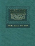 Cover: General Wolfe's Instructions to Young Officers - Nabu Press