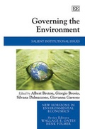 Cover: Governing the Environment - Edward Elgar Publishing