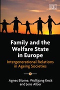 Cover: Family and the Welfare State in Europe - Edward Elgar Publishing