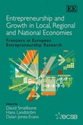 Cover: Entrepreneurship and Growth in Local, Regional and National Economies - Edward Elgar Publishing
