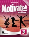 Cover: Motivate! Level 3 Workbook & Audio CD - Macmillan Education