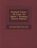 Cover: Richard Coeur-de-Lion - Nabu Press