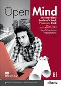 Cover: Open Mind British edition Intermediate Level Student's Book Pack Premium - Macmillan Education