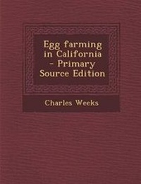 Enlarge image Cover: Egg Farming in California - Nabu Press