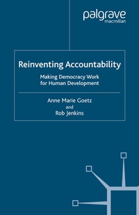 Enlarge image Cover: Reinventing Accountability - Palgrave Macmillan