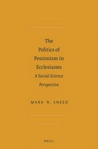 Enlarge image Cover: The Politics of Pessimism in Ecclesiastes - Brill