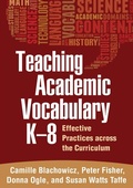 Cover: Teaching Academic Vocabulary K-8 - Guilford Press