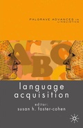 Cover: Language Acquisition - Palgrave Macmillan