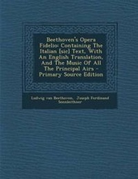 Enlarge image Cover: Beethoven's Opera Fidelio - Nabu Press