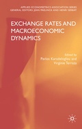 Cover: Exchange Rates and Macroeconomic Dynamics - Palgrave Macmillan