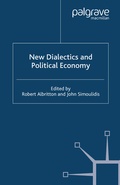 Cover: New Dialectics and Political Economy - Palgrave Macmillan