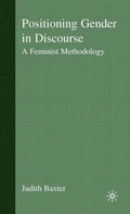 Cover: Positioning Gender in Discourse - Palgrave Macmillan