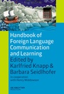 Cover: Handbook of Foreign Language Communication and Learning - De Gruyter Mouton